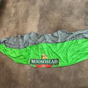 Moosehead Canadian Lager!  Promotional Logo nylon beer Hammock!  Great Shape!